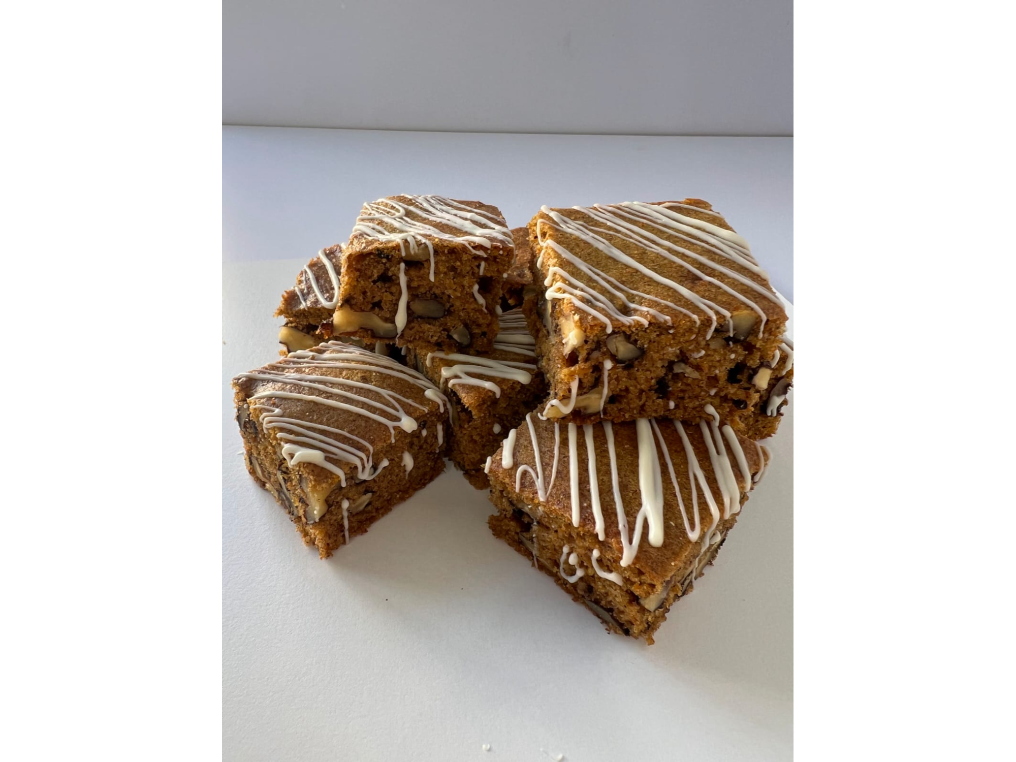 Bocaditos integrales de zanahoria con nueces