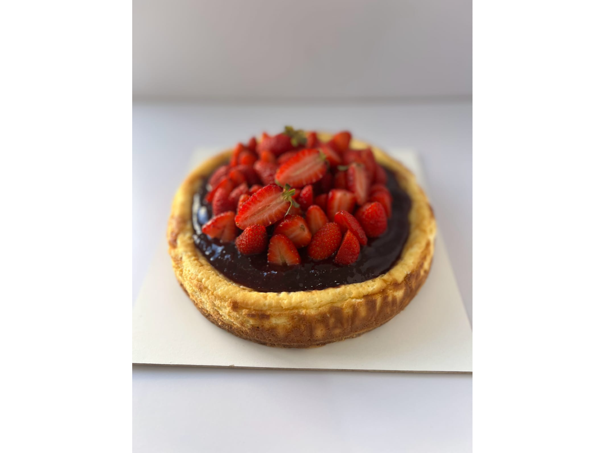 Cheesecake New York de frutillas