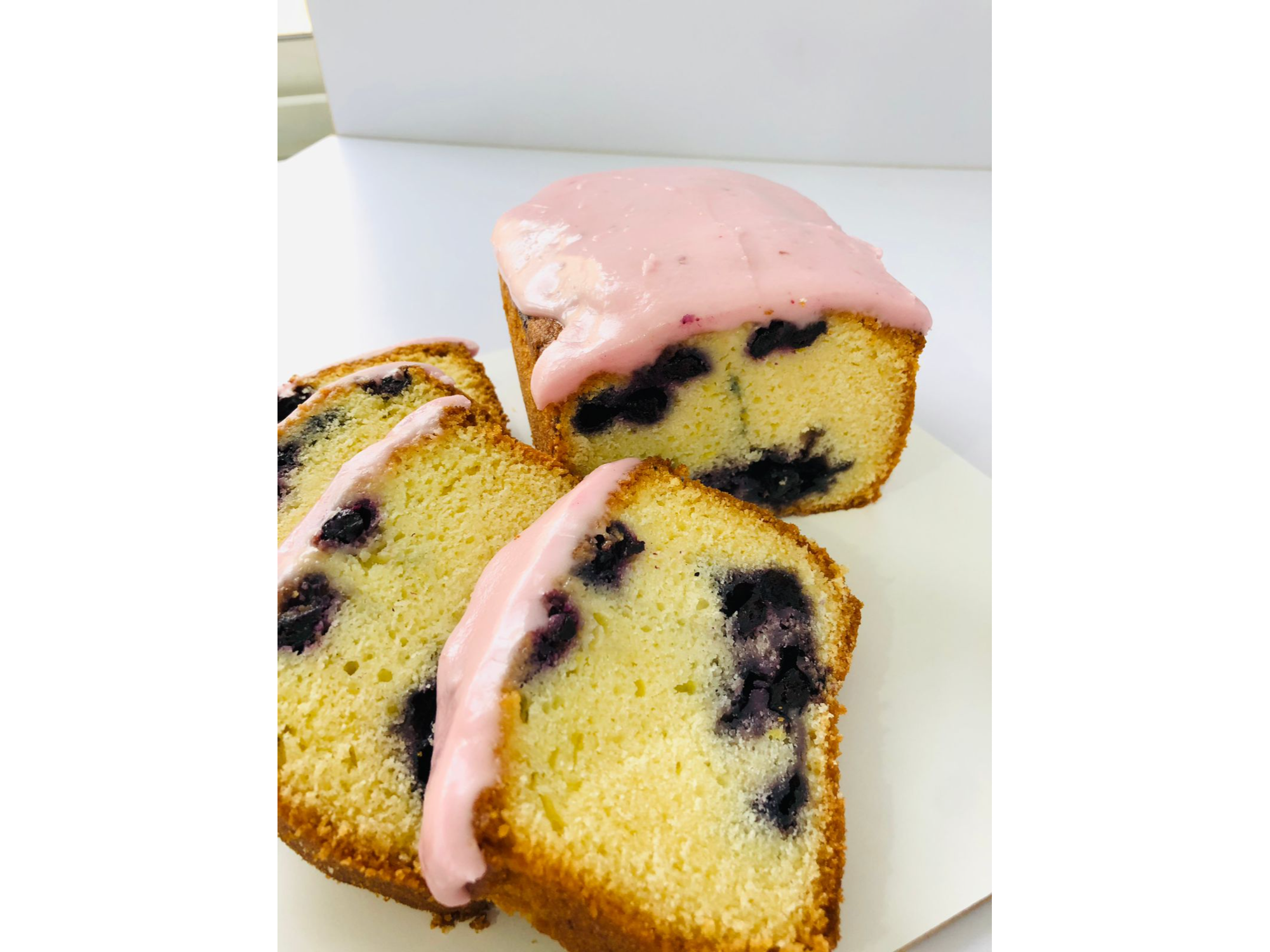 Budín de Arándanos