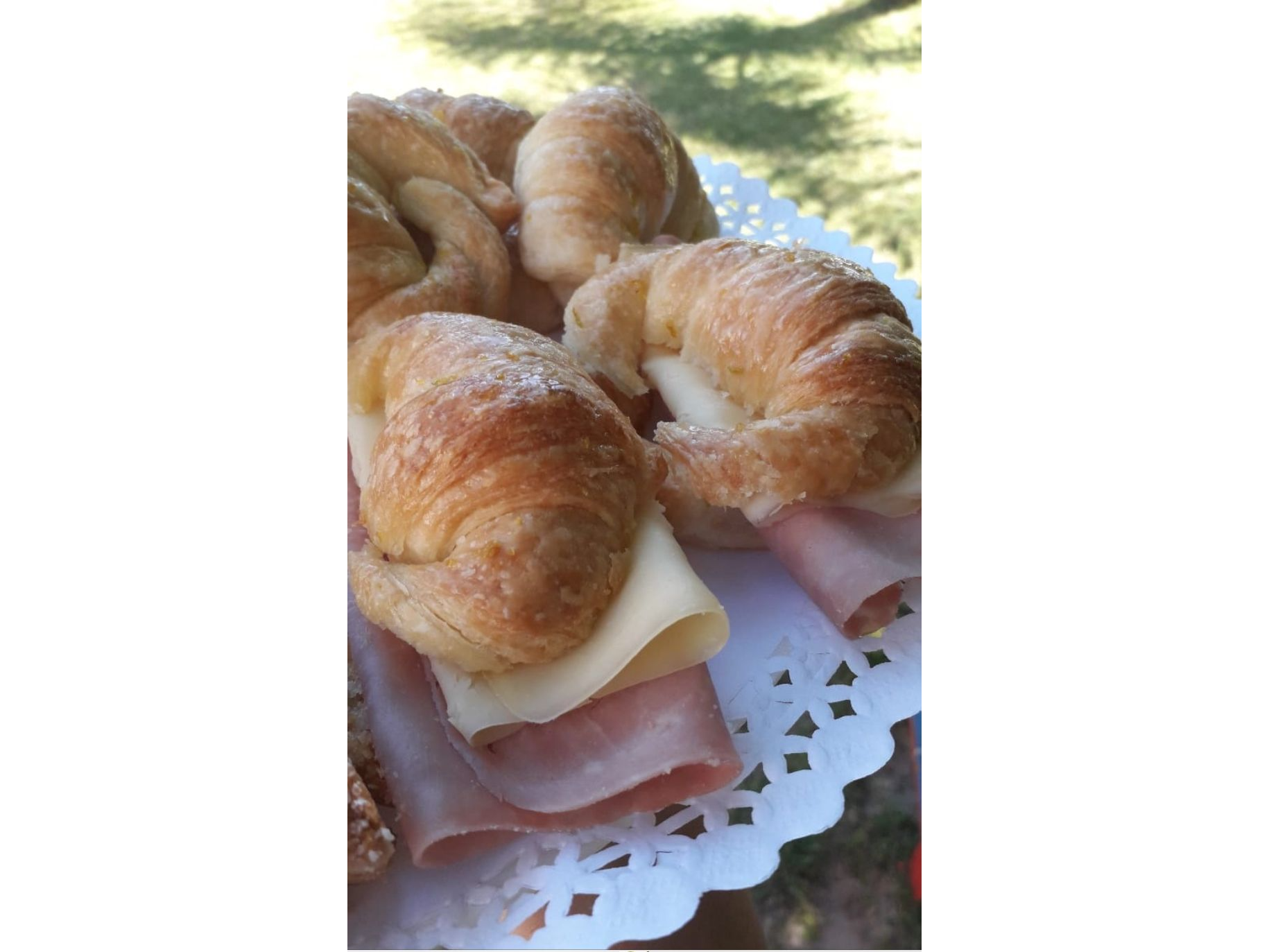 Medialunas con Jamón y Queso