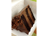 Porción torta doble chocolate