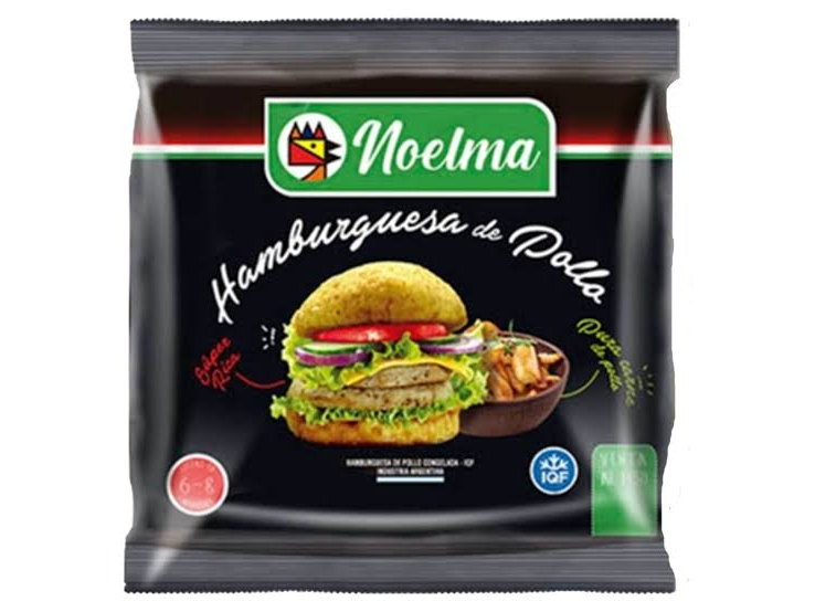 HAMBURGUESA DE POLLO S/REBOZAR X 12 KILOS NOELMA