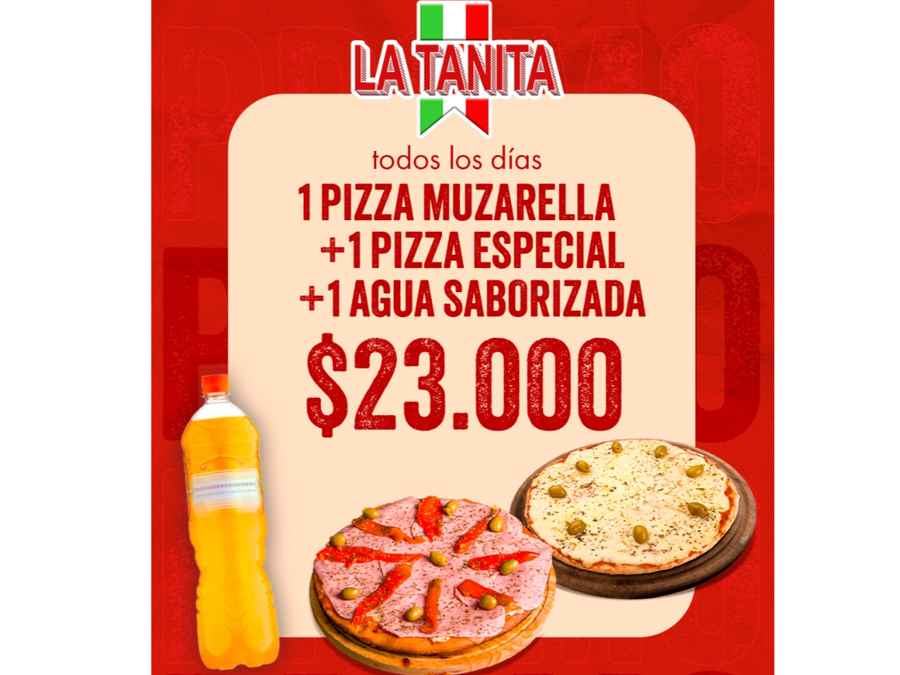 Promo  - Muzzarella + Especial