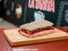 Sandwich Jamon Crudo con Palmito