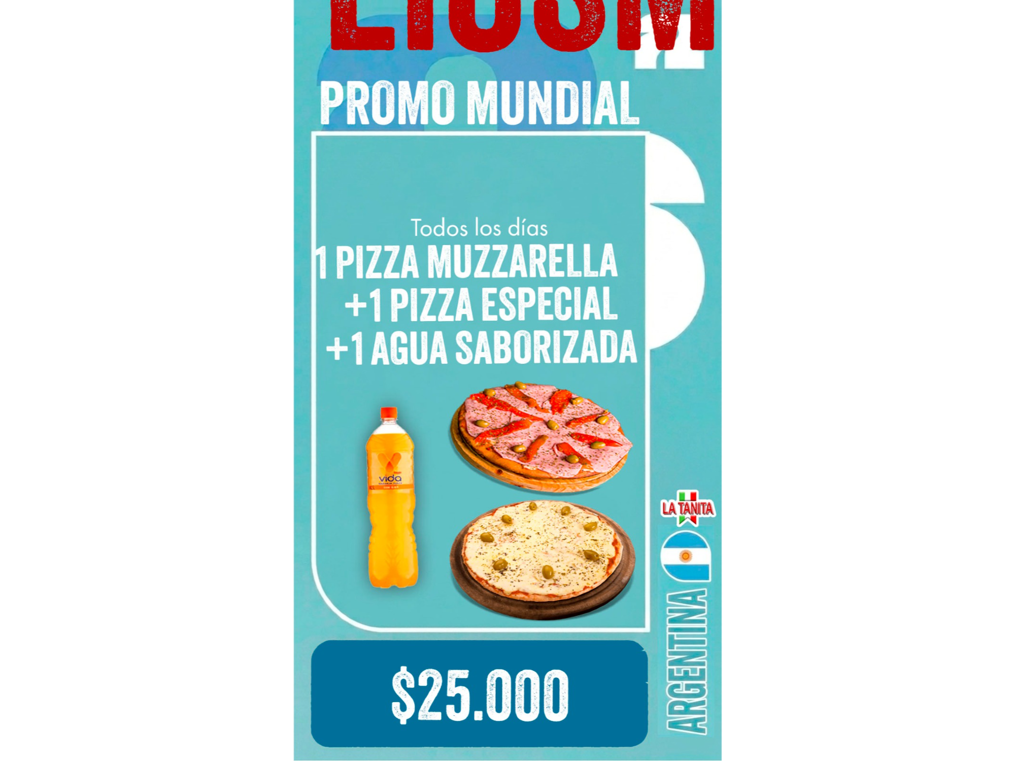 Promo  - Muzzarella + Especial