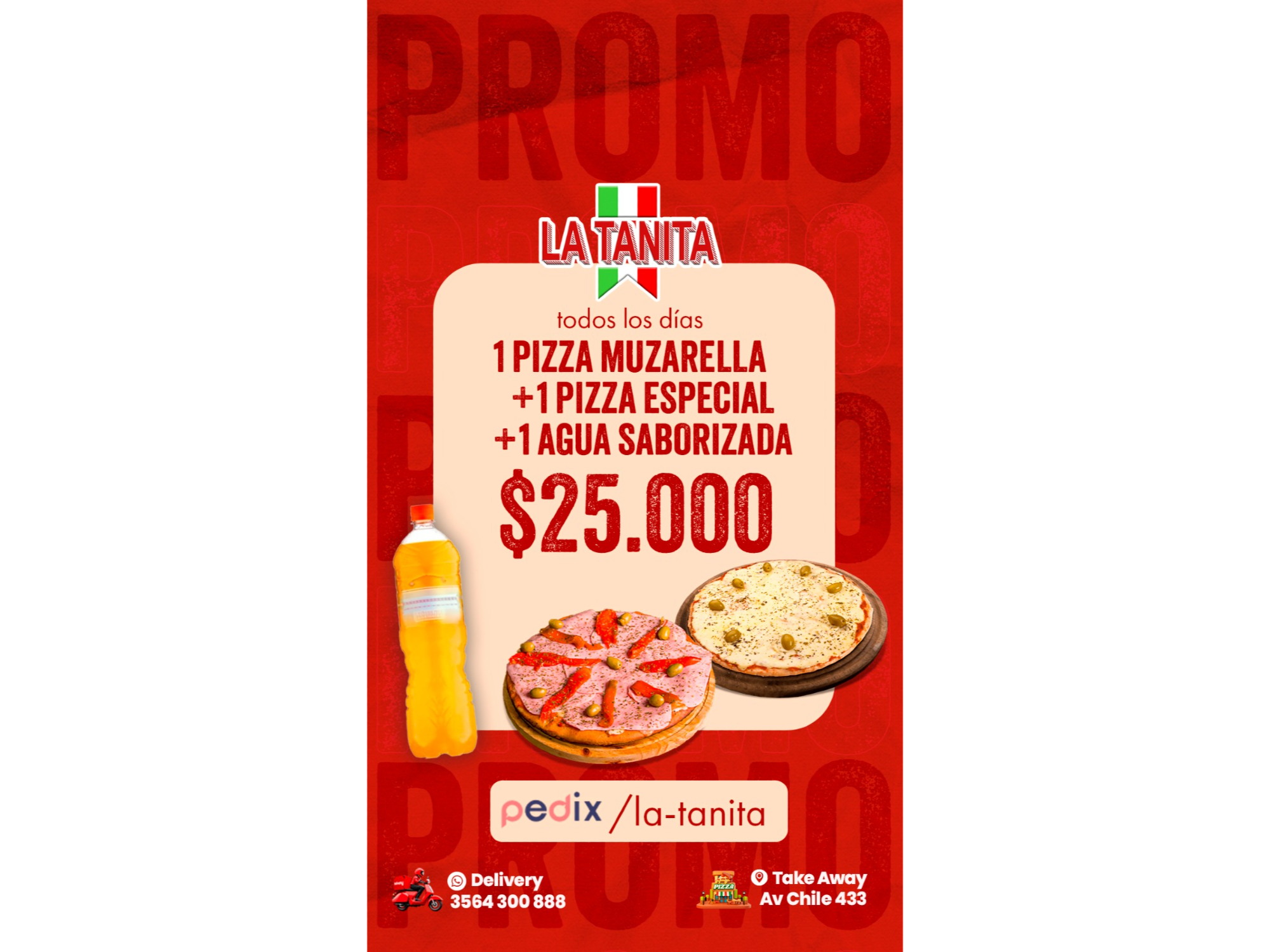 Promo  - Muzzarella + Especial
