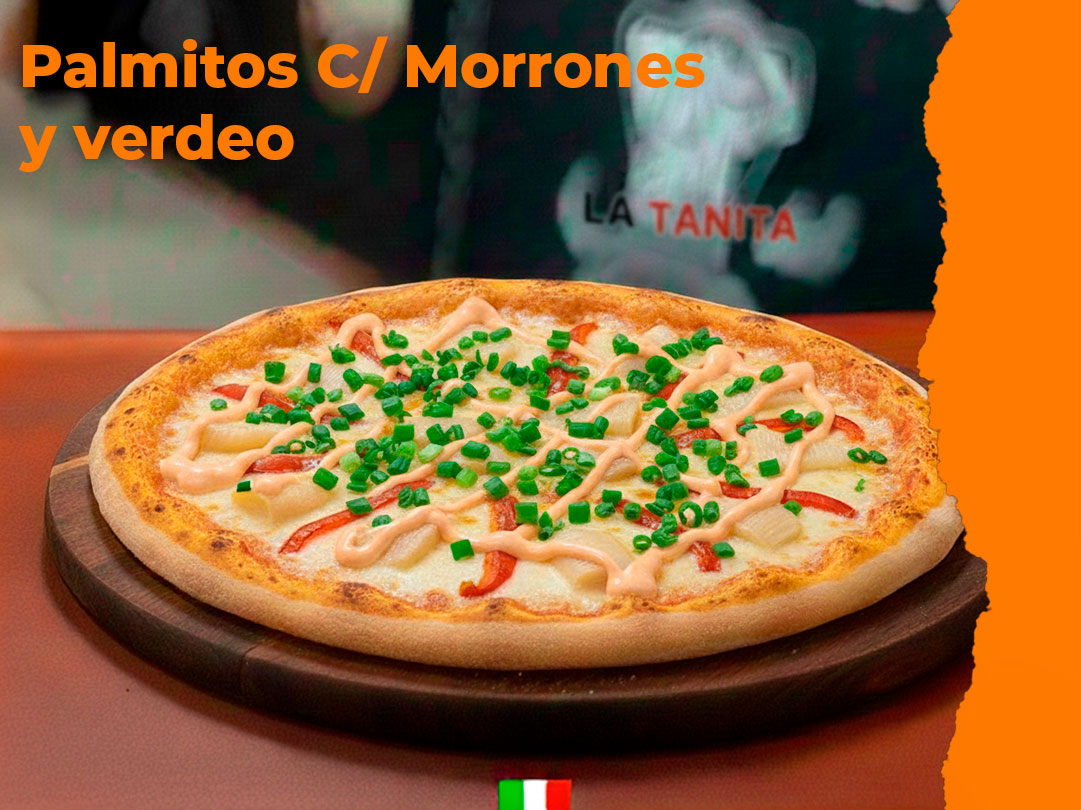 Palmitos C/ Morrones y verdeo