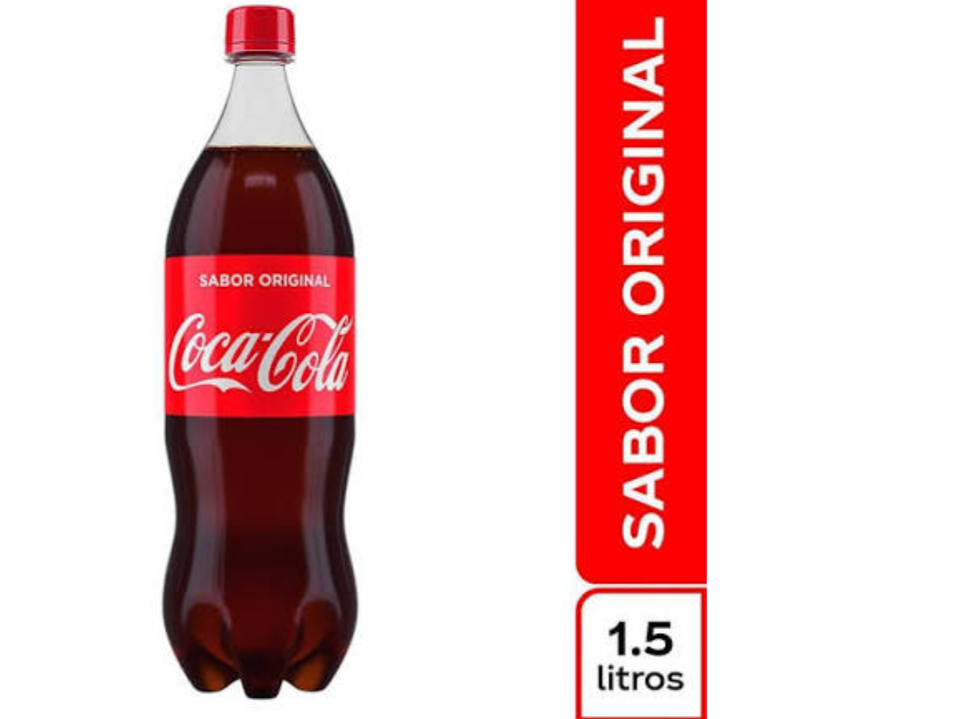 Coca Cola x 1,5 lts