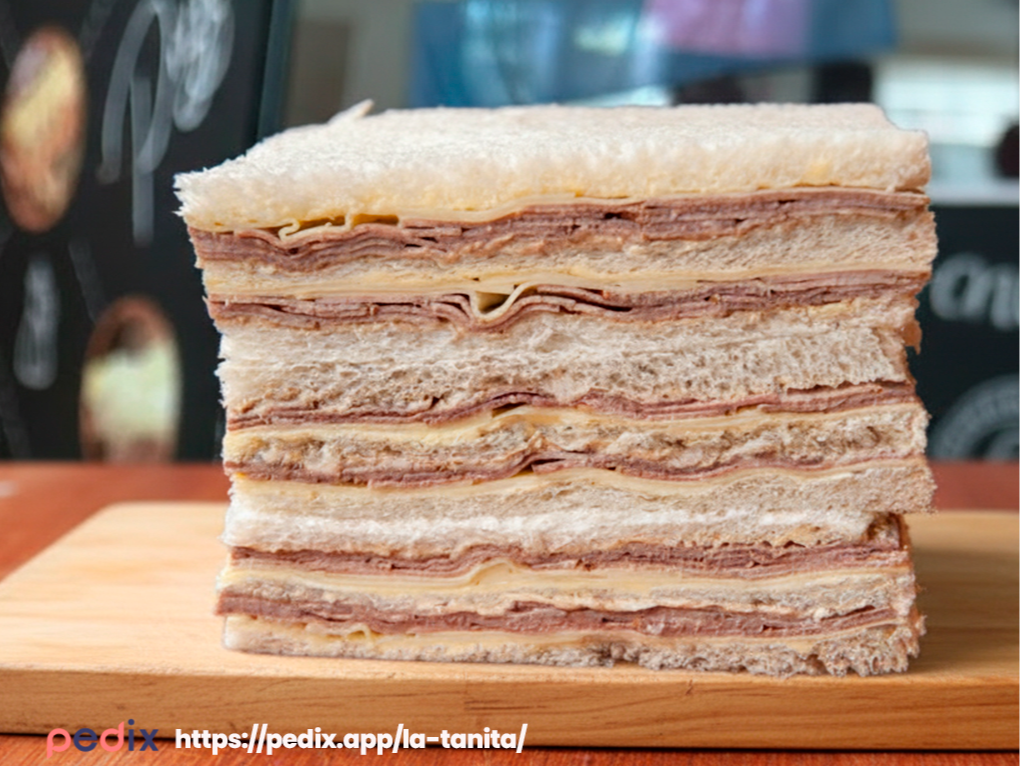 x3 Sandwich Lomito ahumado de La Tanita