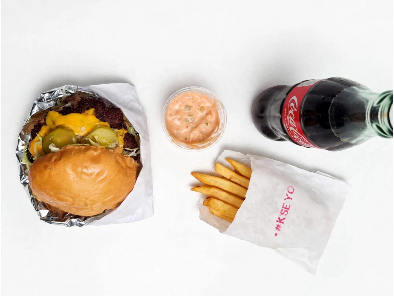 Combo burger smash Dulce Big doble