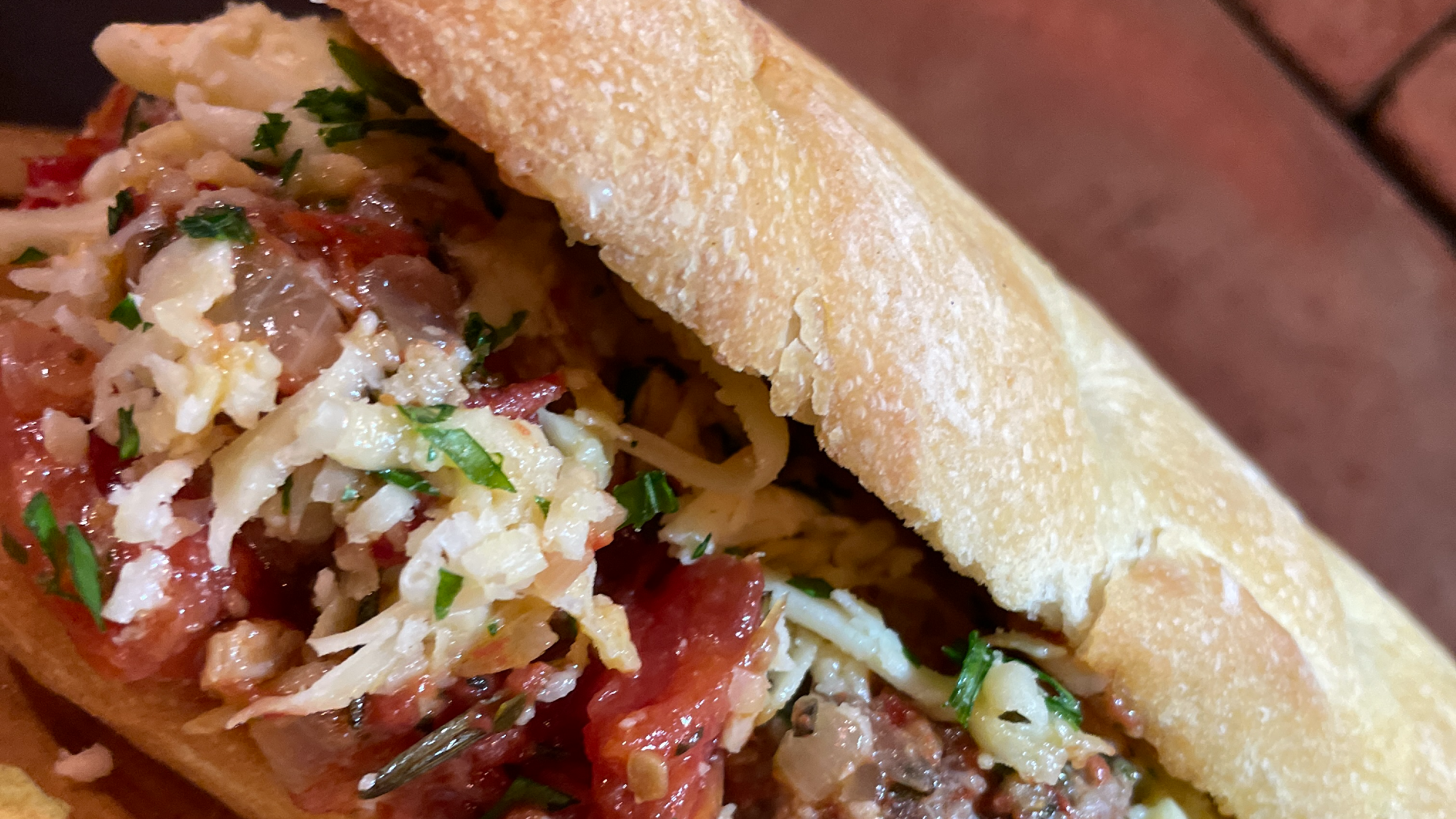 NUEVO SANDWICH DE ALBONDIGAS