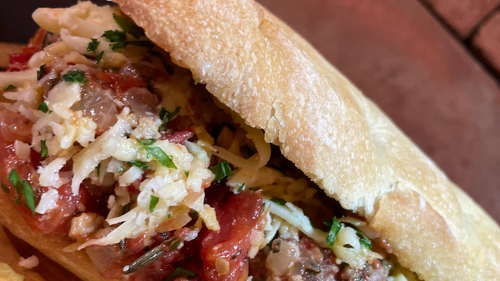 NUEVO SANDWICH DE ALBONDIGAS