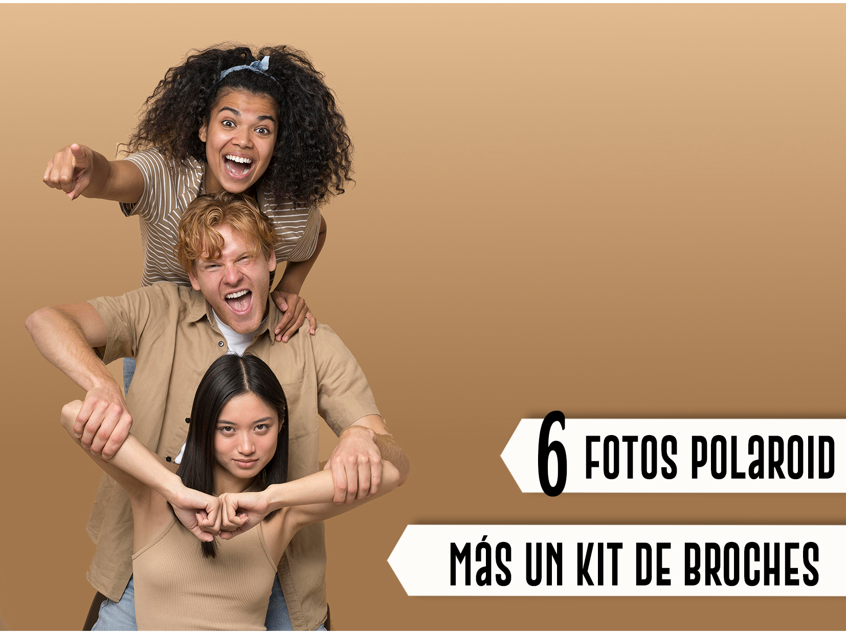 6 Pola con broches