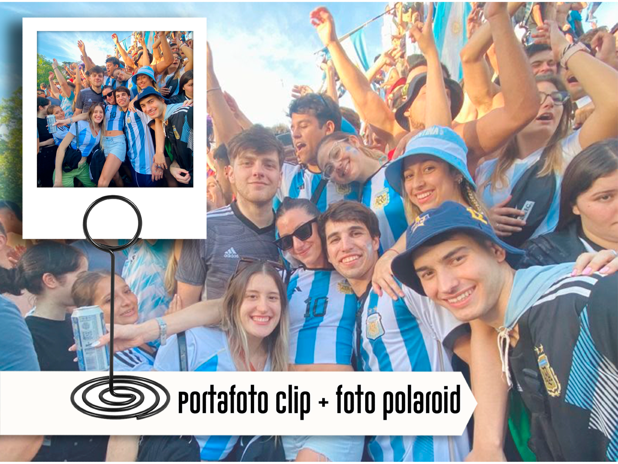 Clip + polaroid
