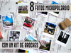 8 MICROPOLA con broches