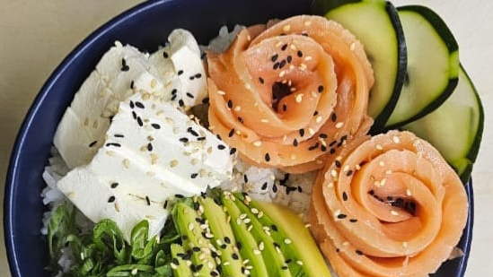Gohan y ensalada 🥗