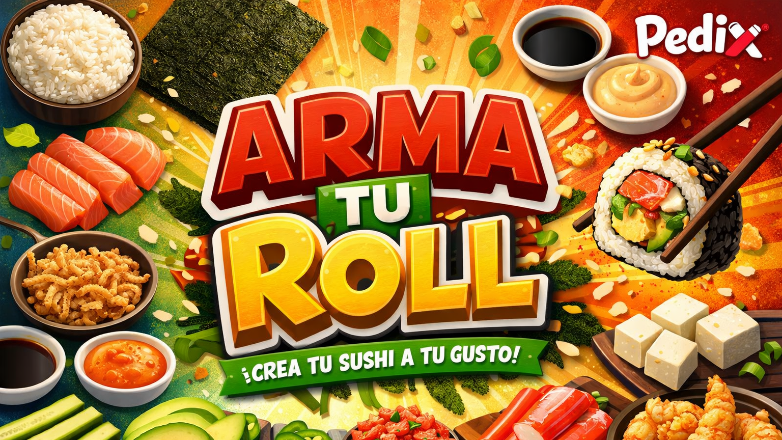 Arma tu sushi