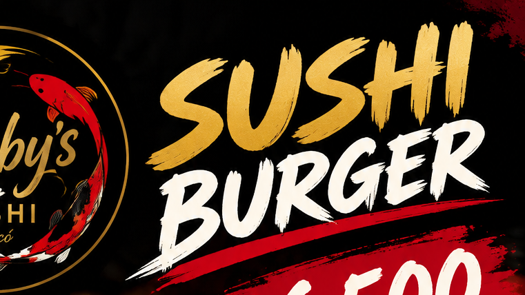 Sushi burger