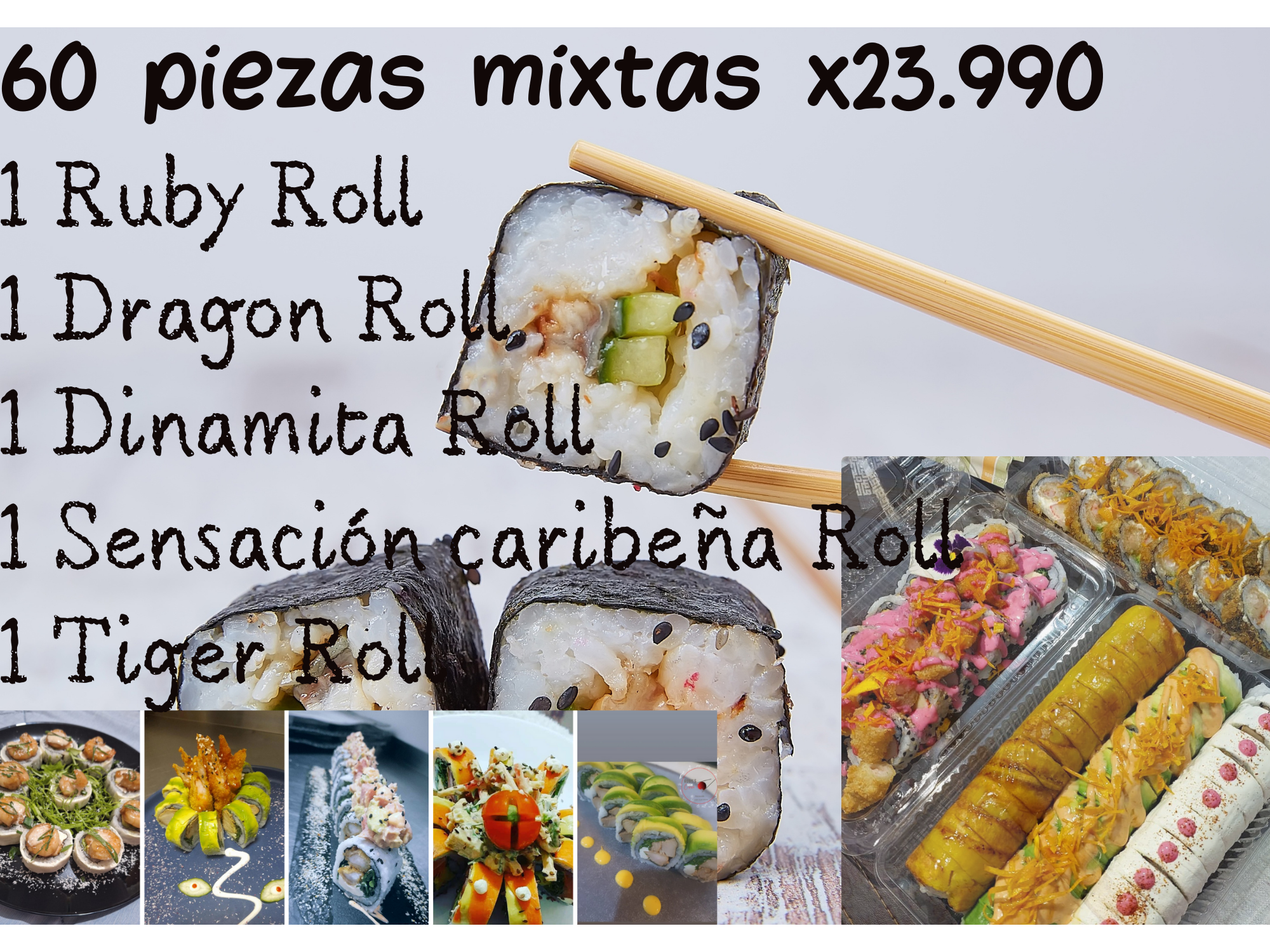 Promo de 60 piezas mixtas