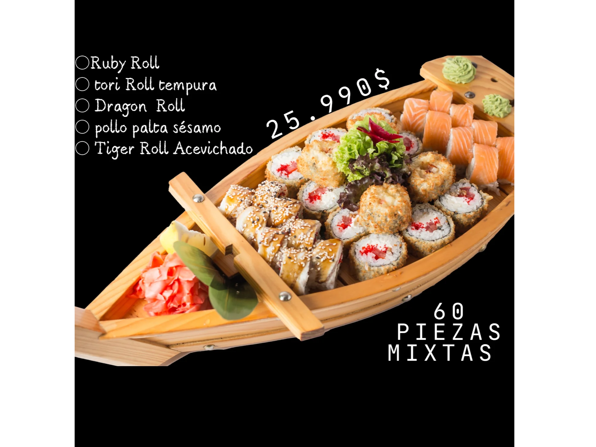 Promo  mixta de 60 piezas premium