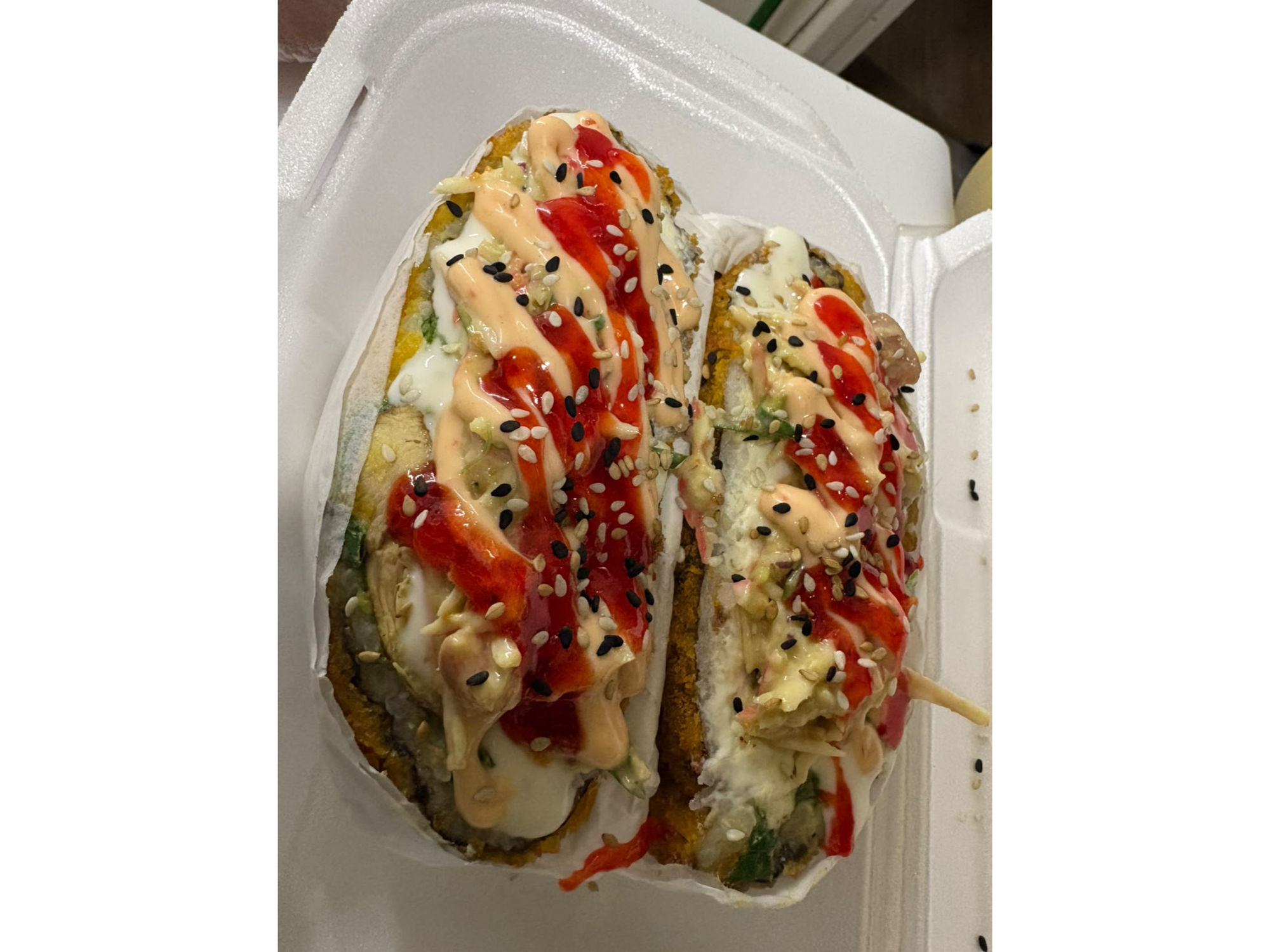 Sushi burger  acevichada