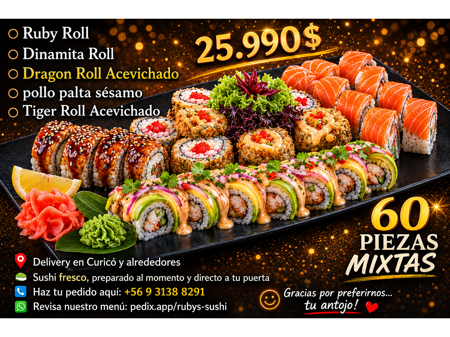 Promo  mixta de 60 piezas premium