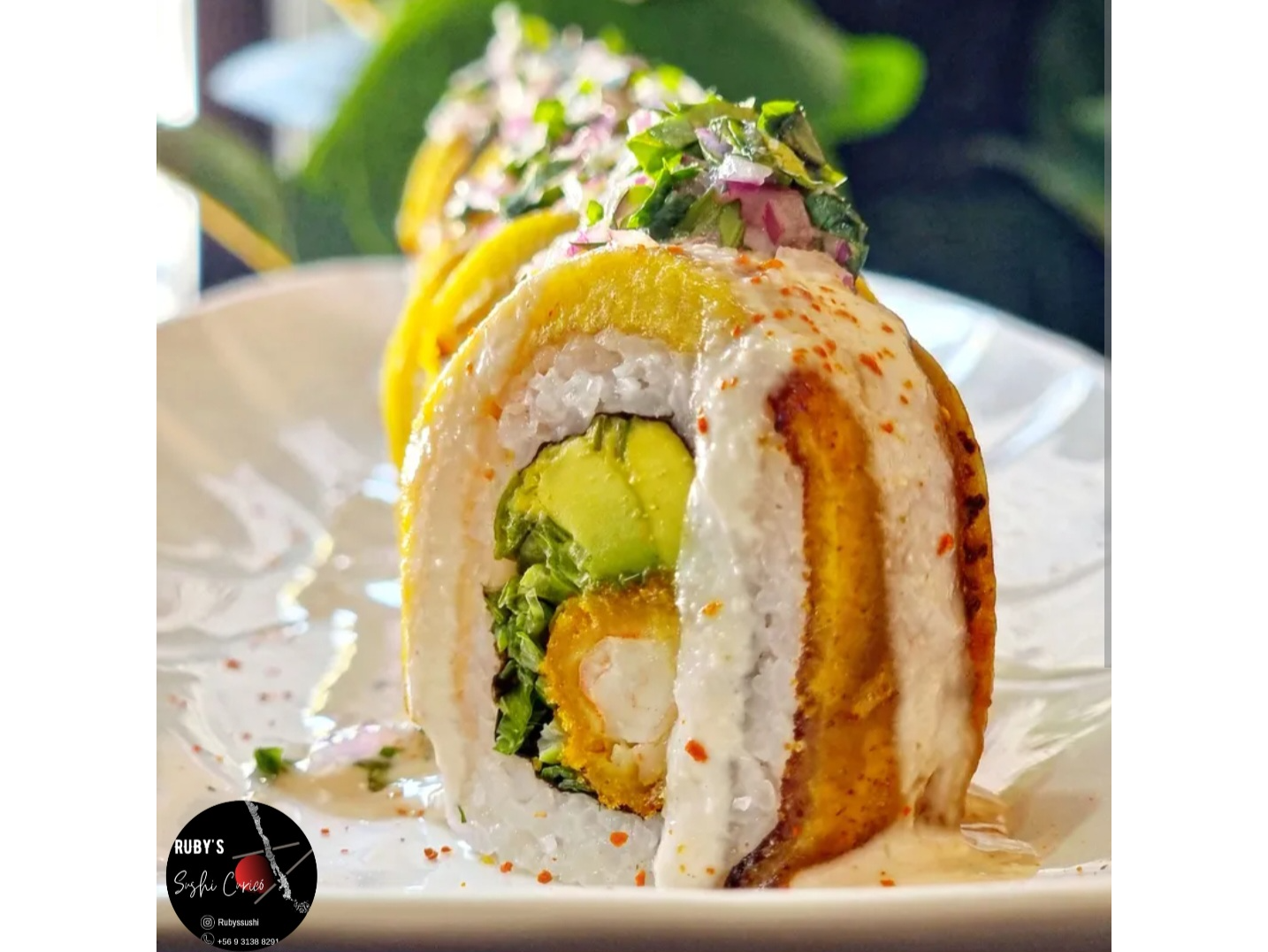 Tropical acevichado Roll