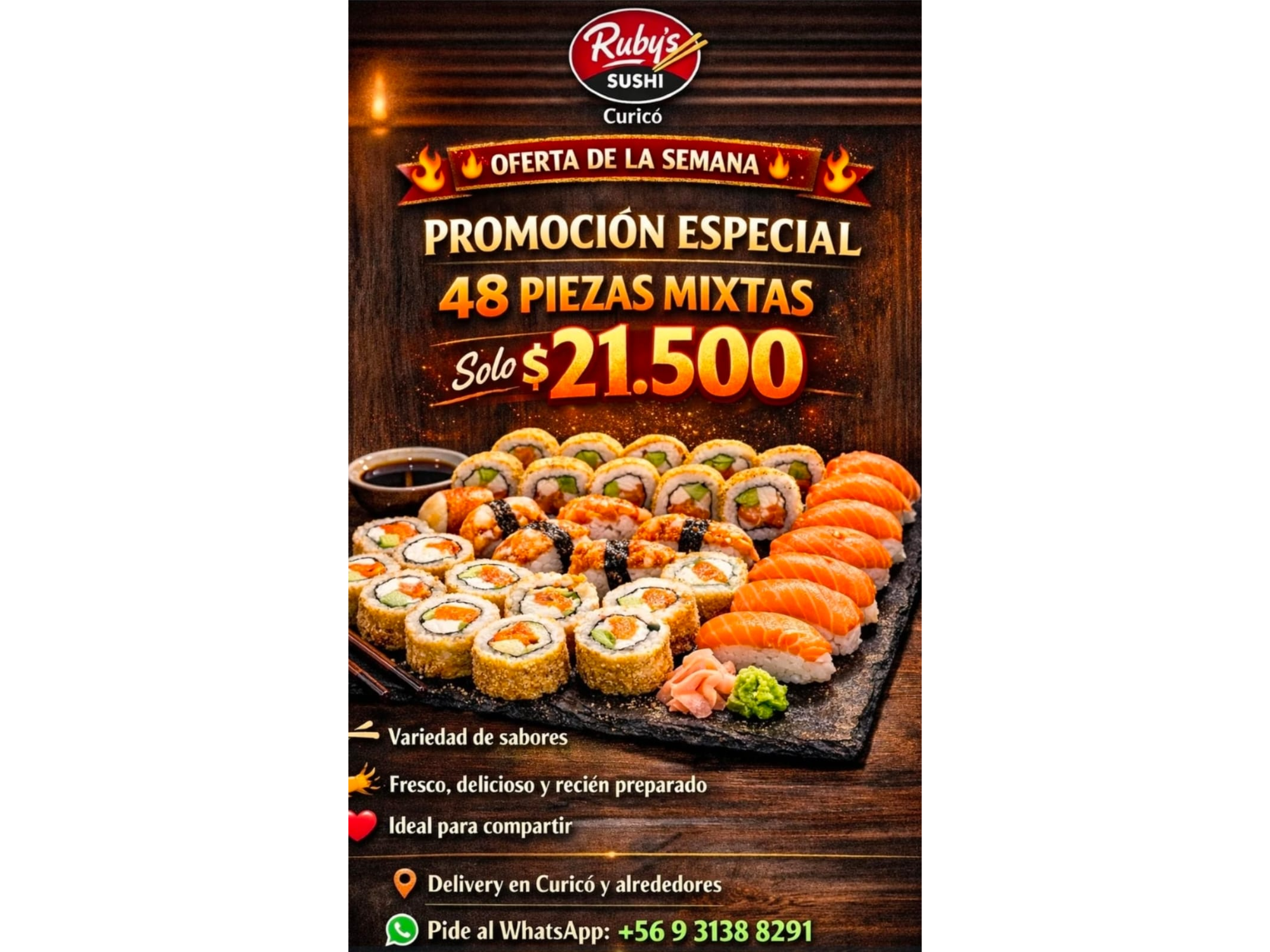 PROMO x 48 piezas mixtas