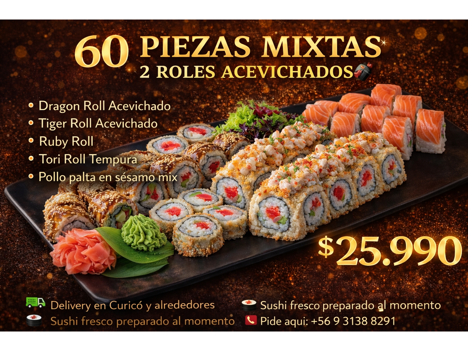 Promo  mixta de 60 piezas premium