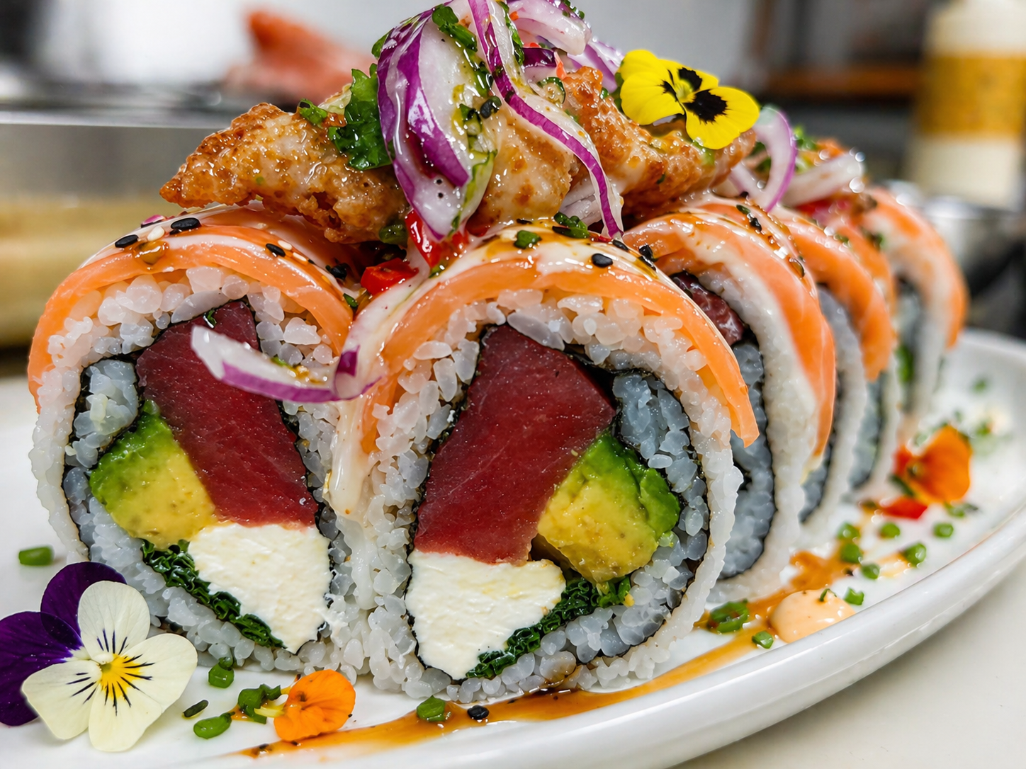 Fresh Tuna Deluxe Roll