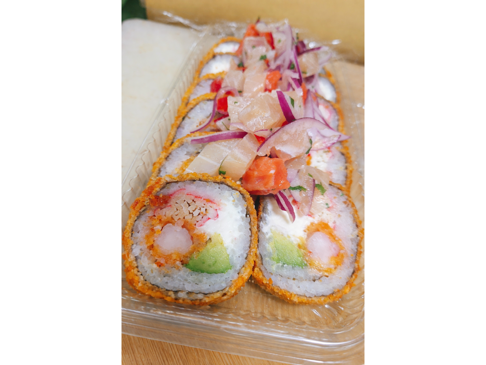 Tiger Rolls acevichado