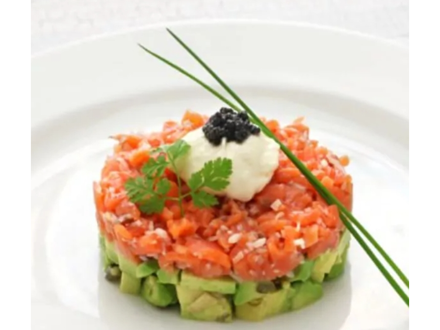 Tartare de salmon