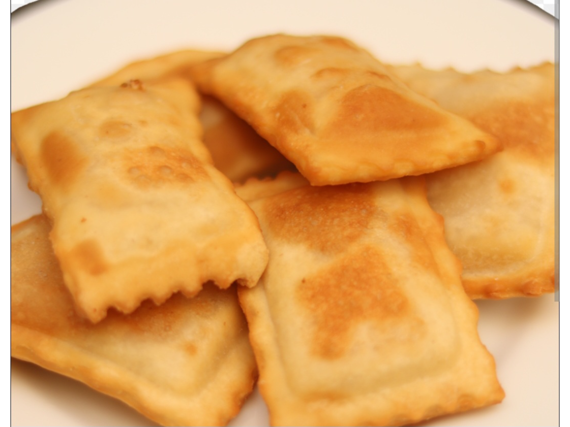 Empandas de queso rabioli