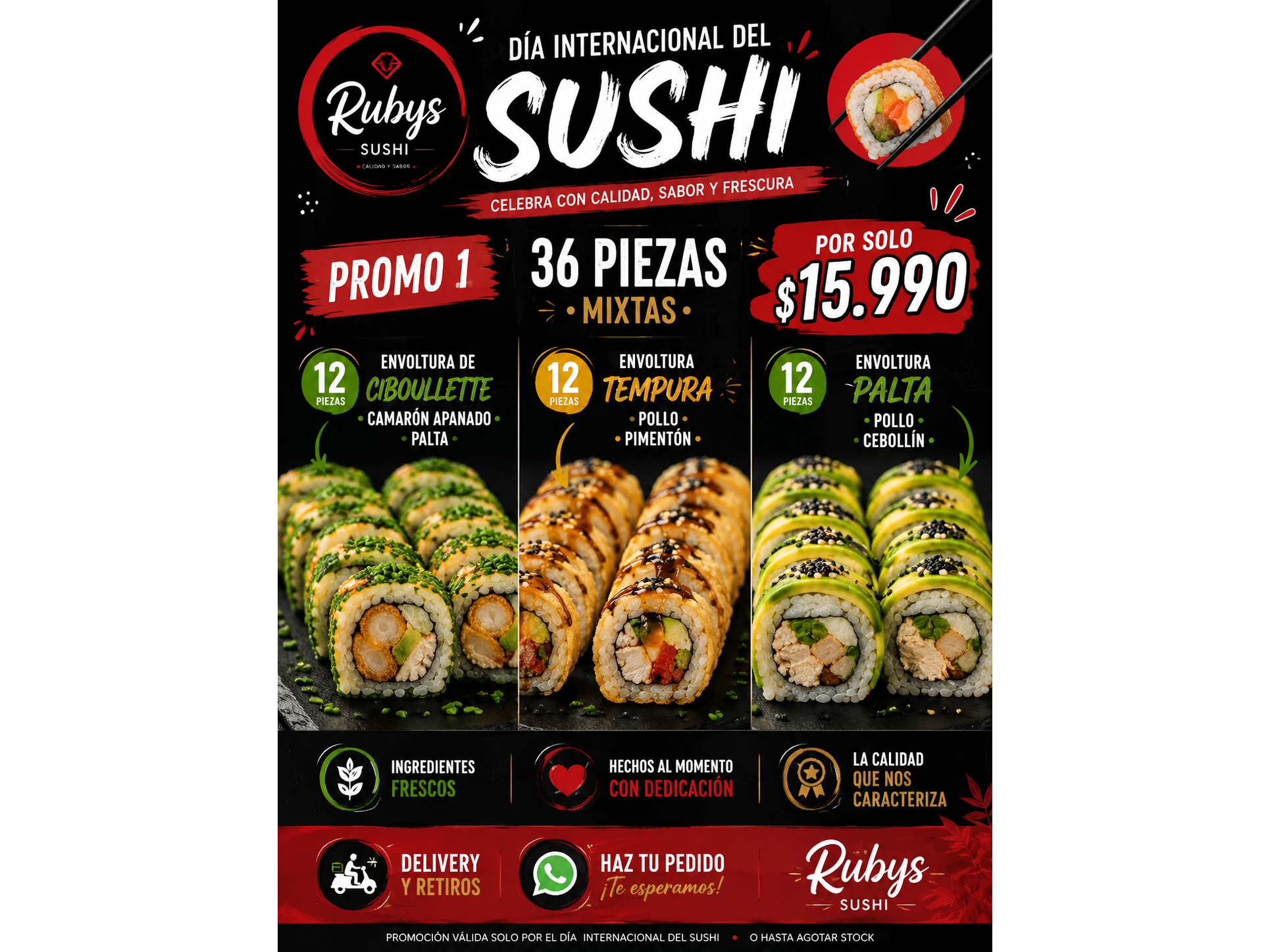 Promo x 36 especial