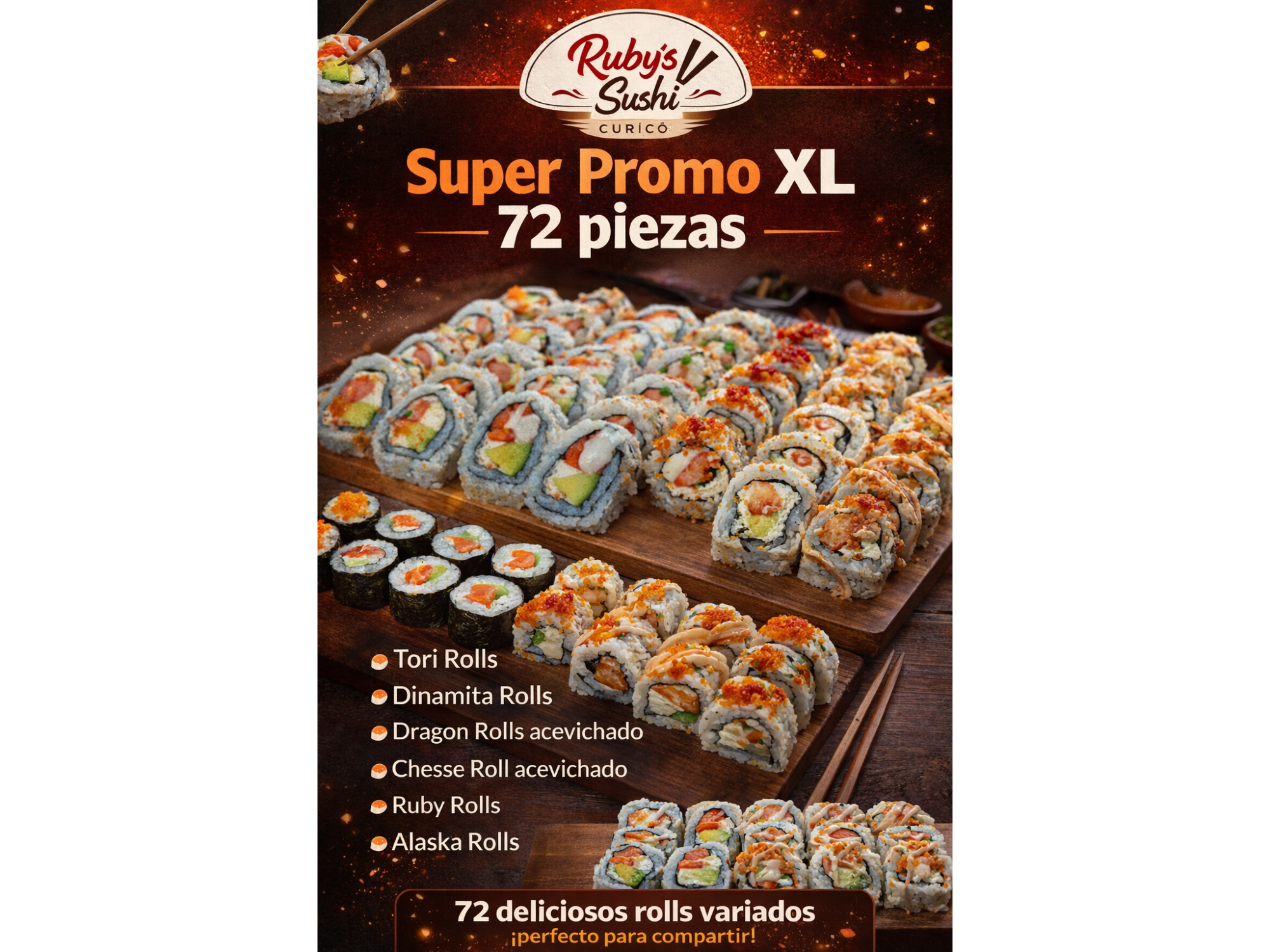 Super promo XL 72 piezas