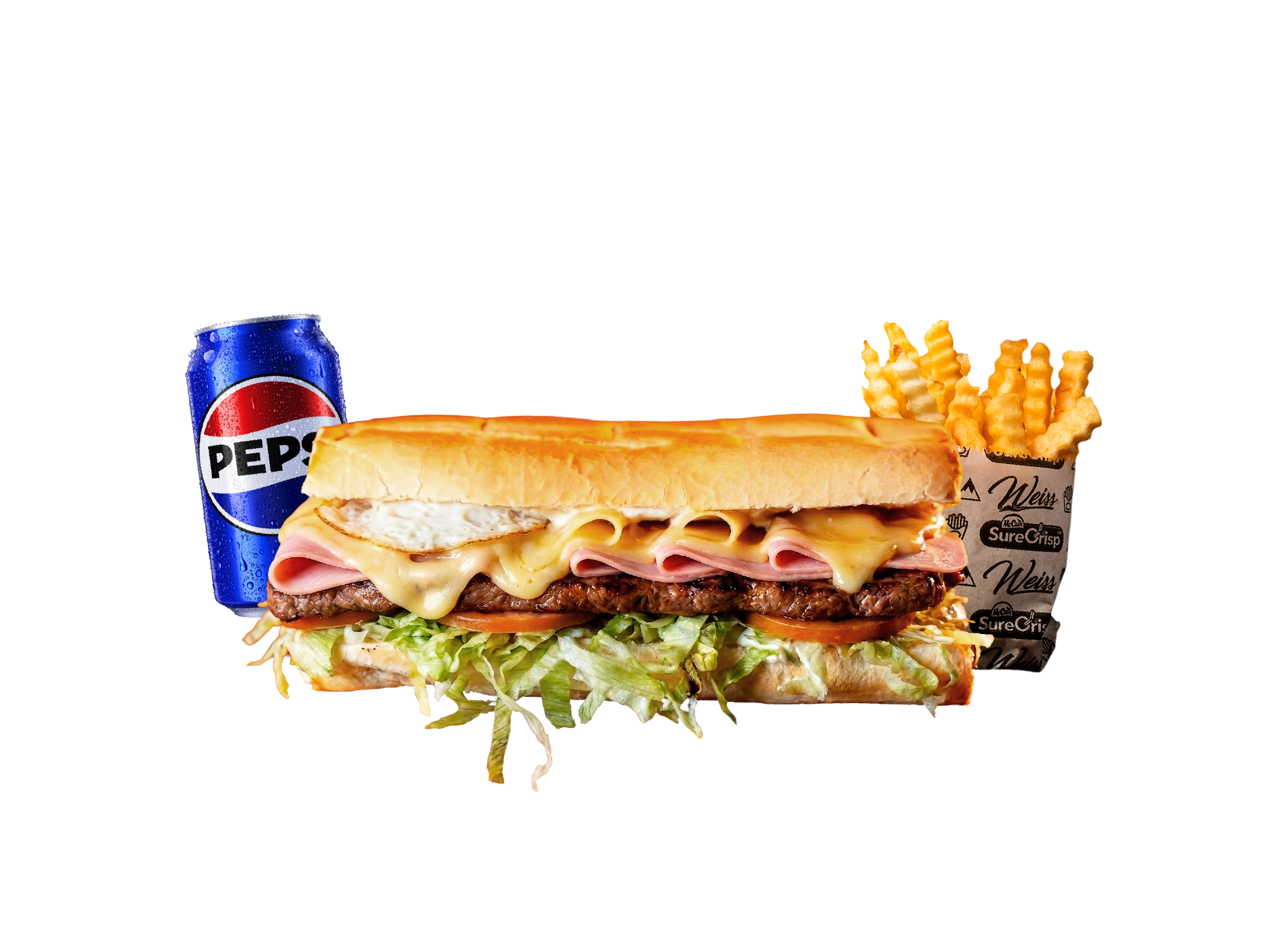 COMBO LOMITO de Weiss Burger Catamarca