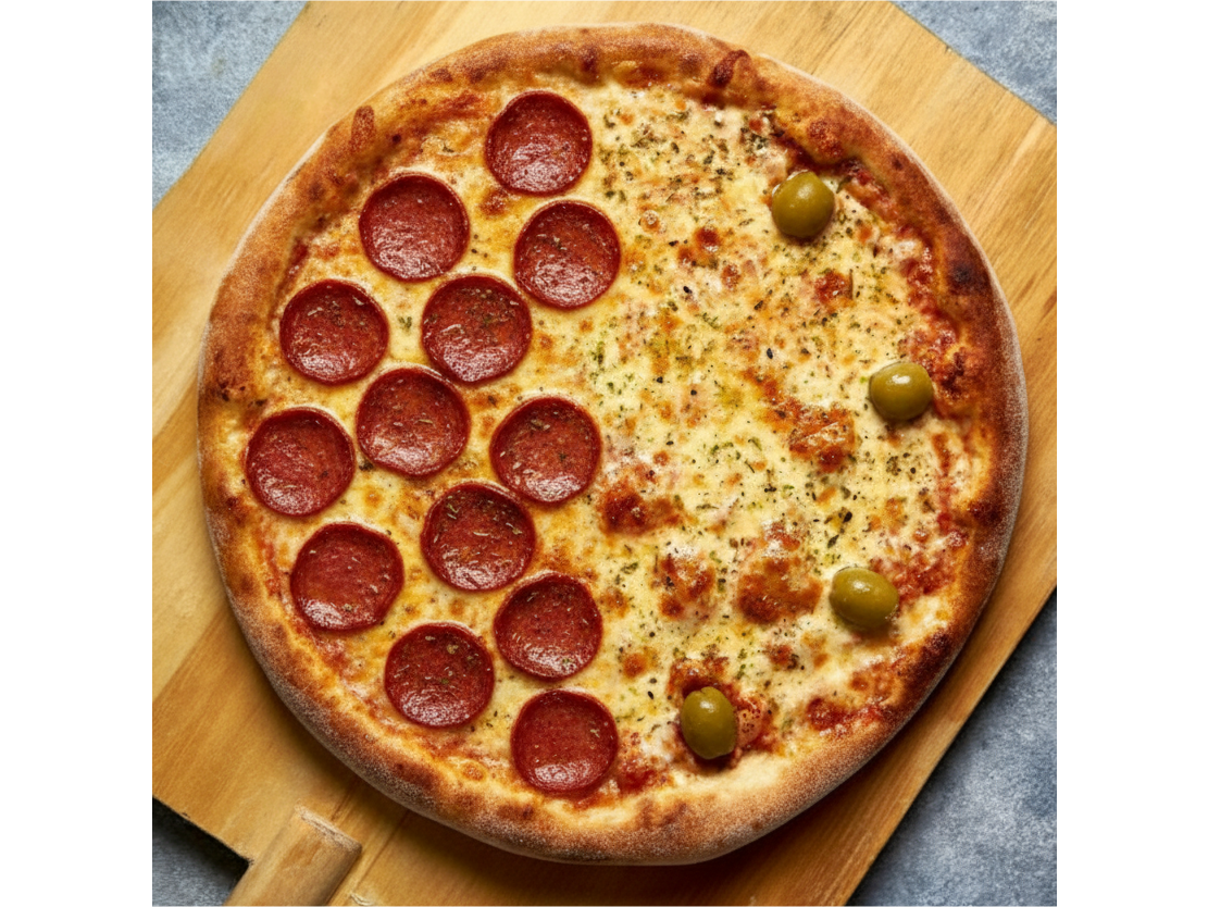 Combinada mitad y mitad