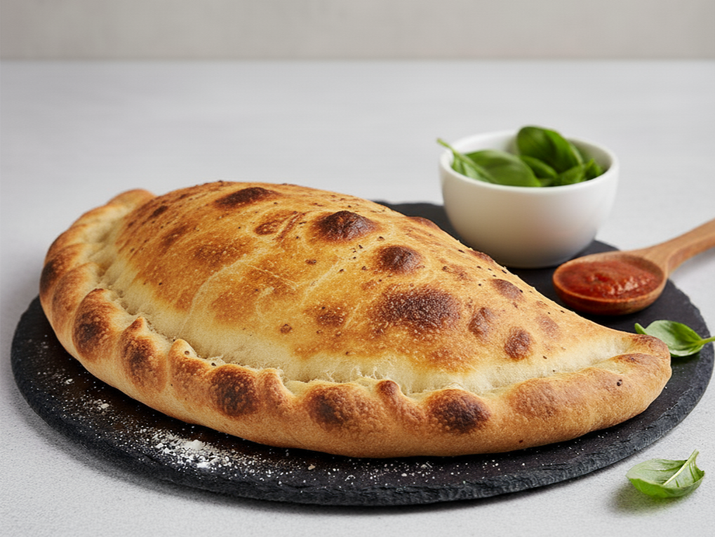 Calzone Jamón y Morrón
