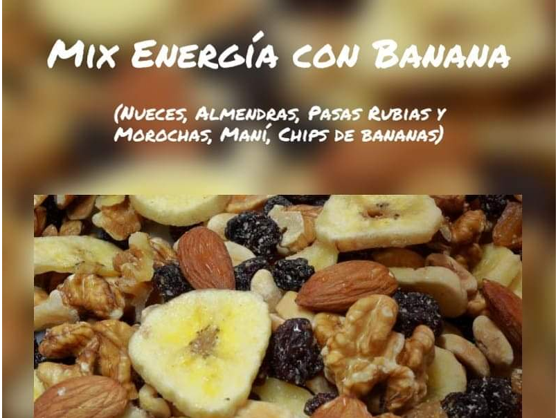 Mix energía con banana