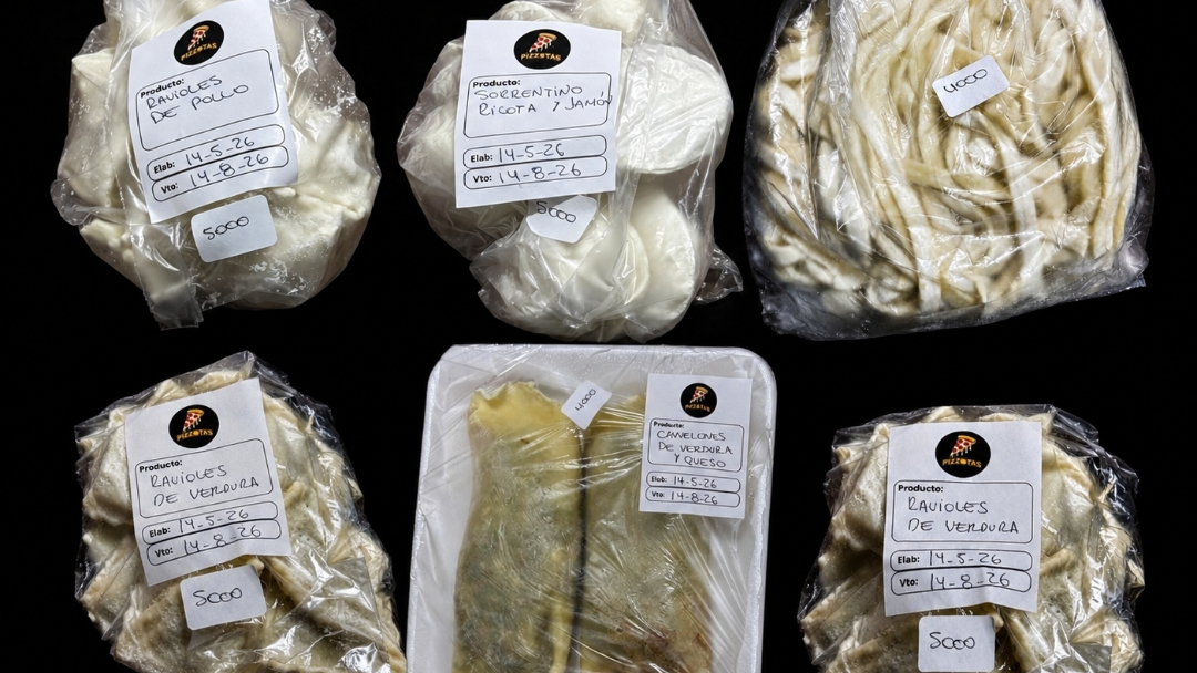 Pastas congeladas