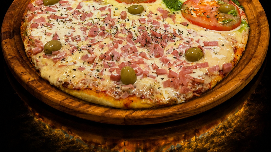 Pizzas 8 porciones (comunes)