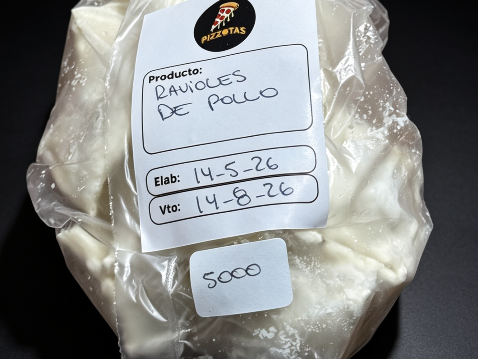 Ravioles de pollo