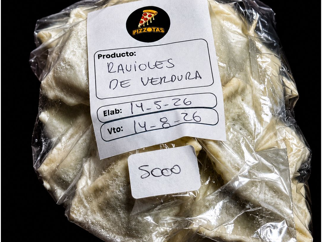 Ravioles de verdura