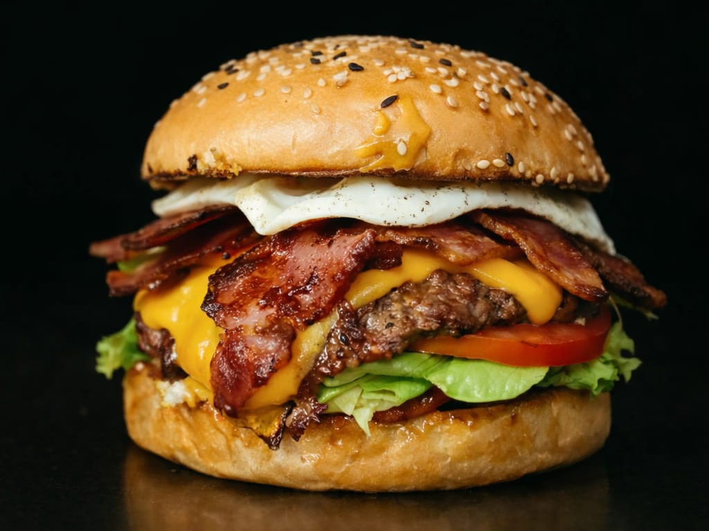 Hamburguesa Smash doble completa
