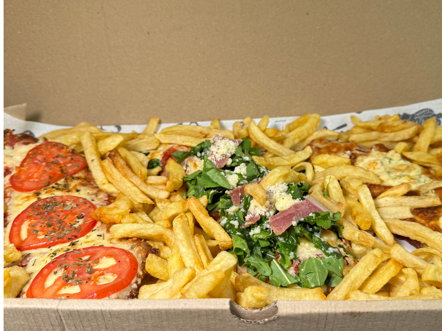 Mila jamón con crema