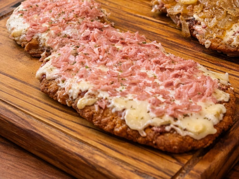 Mila jamón con crema