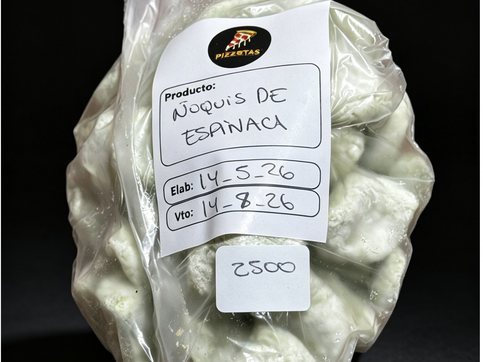 Ñoquis de espinaca