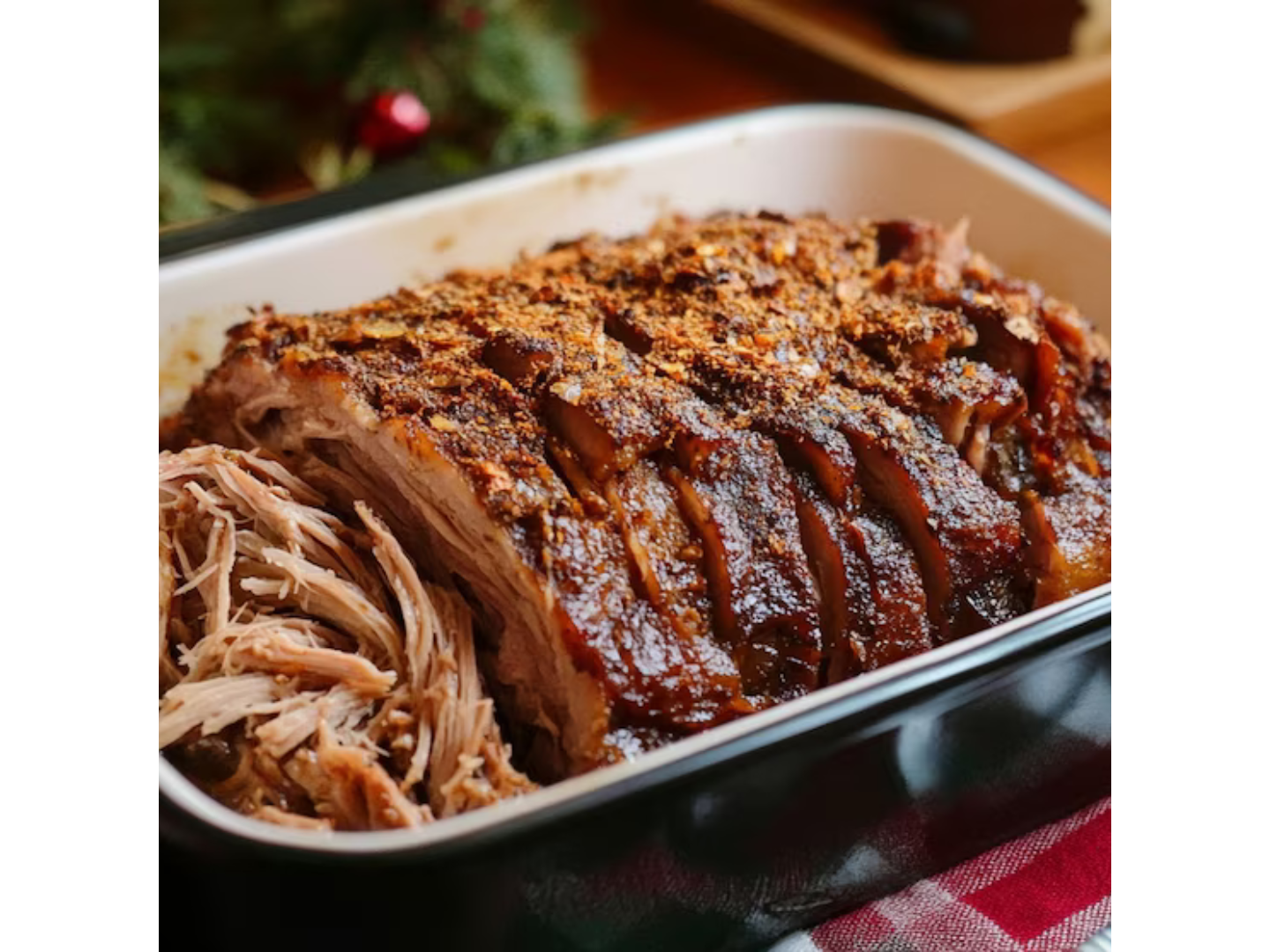 Viernes: Bondiola de cerdo con puré de papa