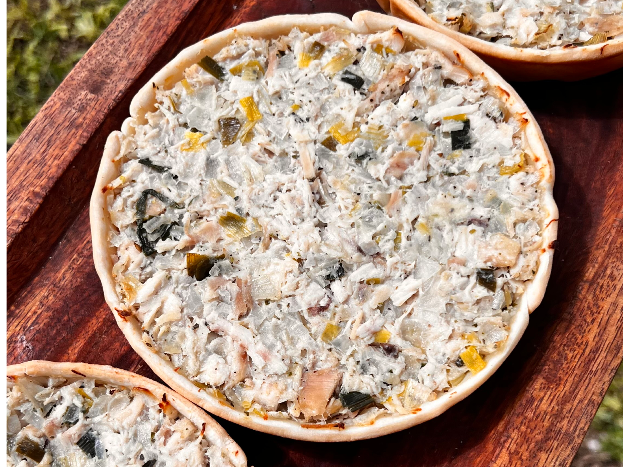 POLLO, QUESO & PUERRO