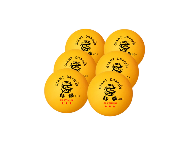 PELOTA PING PONG 3 STAR x 6UN.